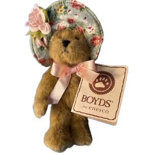 Boyds Bears “Kinley M. Rosemoor” Plush 4,5”  VTG Hard to Find